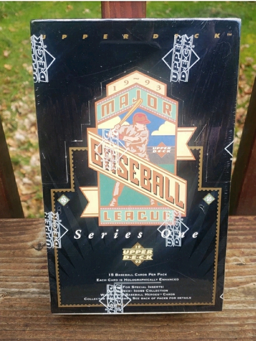 1993 Upper Deck Series One Major League Baseball The Collector's Choice Box NEW